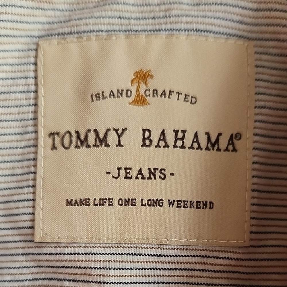 Tommy‎ Bahama Men's Orange Plaid Shirt | Sz: Med - Picture 2 of 16